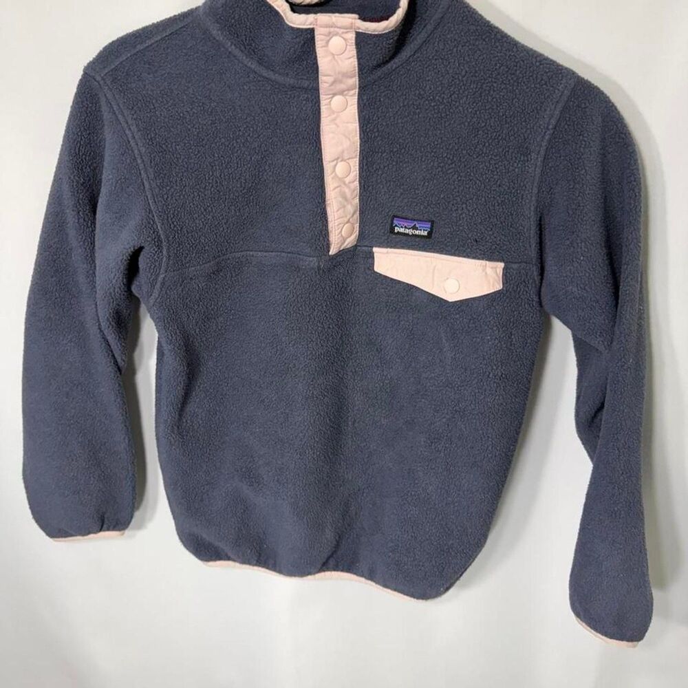 Patagonia Navy and Blue Sweatshirt